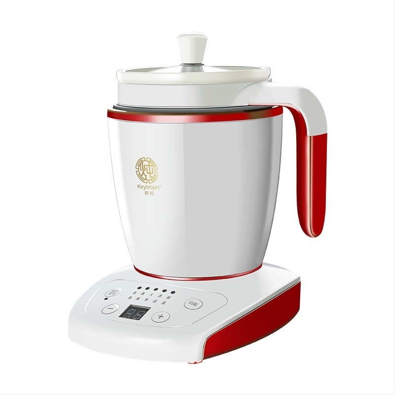Egyfős kerámia egészség fazék — elektromos zabkása és madárfészek főzőedény, 500 ml, 220 V, 140 W, érintéses vezérlés, modell C1-150