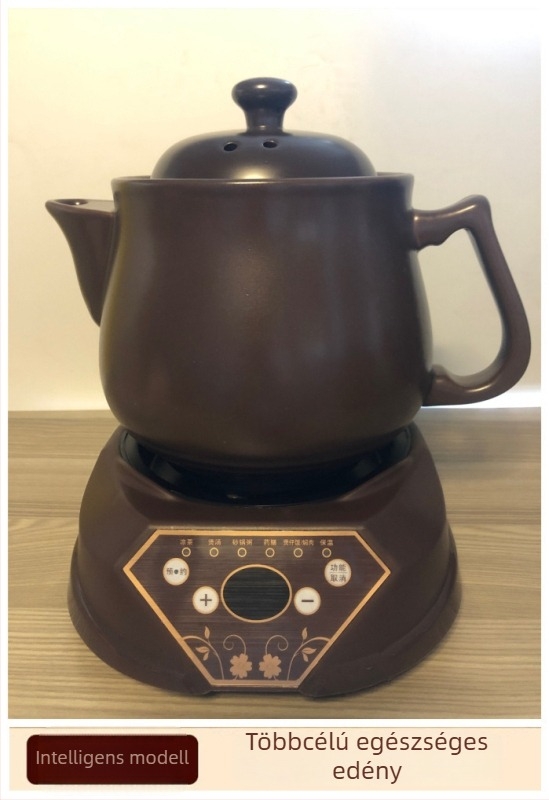 Kerámiás főzetkészítő fazék, 2L/2.5L/3L, 220V, 300-700W, Mikroprocesszoros vezérlés