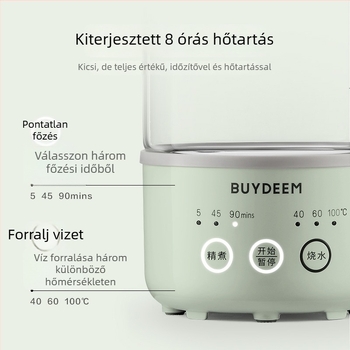 Beiding K32 Egészségtea kanna, üvegből készült testtel, 1L, 220V, 400W