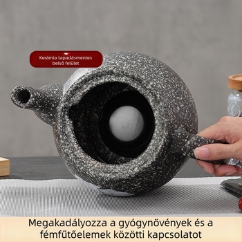 Elektronikus decoction pot a hagyományos kínai gyógyászat számára, kerámiatest, 2–3 L, FMD-25 modell, 220 V, 300–350 W