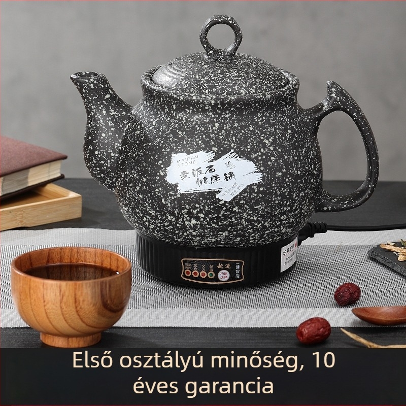 Elektronikus decoction pot a hagyományos kínai gyógyászat számára, kerámiatest, 2–3 L, FMD-25 modell, 220 V, 300–350 W