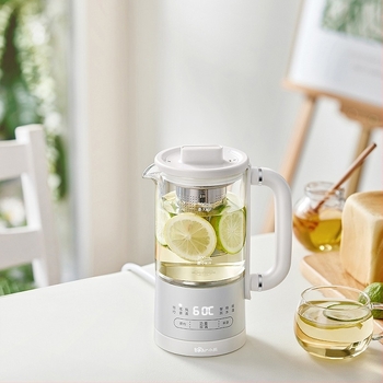 Bear Health Pot YSH-E06H1, 1 L kapacitású, külső és belső boroszilikát üvegből készült, mikroprocesszoros vezérlés, 220 V, 500 W