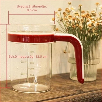 BAFFY Egészség Tea Kanna 8881, 400 ml, boroszilikát üveg, 220V, 100W