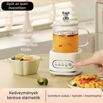 Health Pot teafőző Le Stew D90, 1 L, 220 V, 360 W, üvegtest
