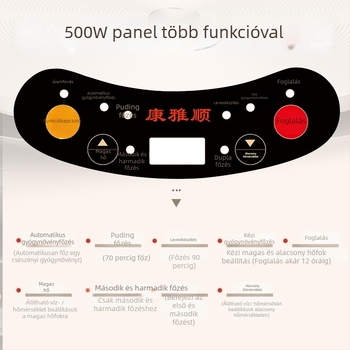 Dekokciós fazék, teljesen automata, kerámia test, modell A4HF5/30B2, 220V, 500W, mikrocomputer vezérlés