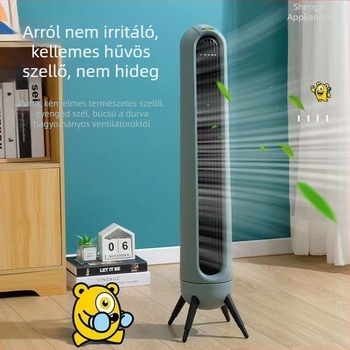 TCXX penge nélküli torony ventilátor távirányítással, időzítő több mint 8 óra, természetes szél, 3 sebesség, 220V 50Hz 45W