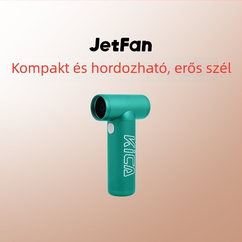 Feiyu Kica turbintalan mini USB hordozható ventilátor, kültéri használatra, 4 fokozat, beépített 2000–4000 mAh akkumulátor, brushless motor