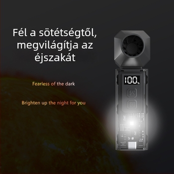 130 000 rpm-es turbó kézi ventilátor por eltávolítására, világításra és gyors töltésre – három az egyben tisztító eszköz számítógépházakhoz és billentyűzetekhez