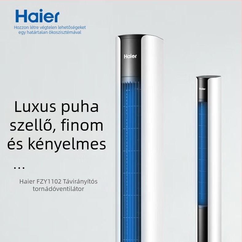 Haier FZJ1102A Toronyventilátor távirányítóval, 3 sebesség, 60W, 220V, 50Hz