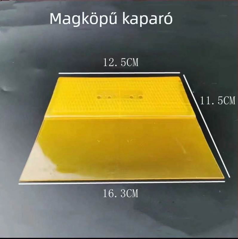 Műanyag kaparó, egyes rétegű, falakhoz és autófelületekhez, gittel és tapéta vágásához