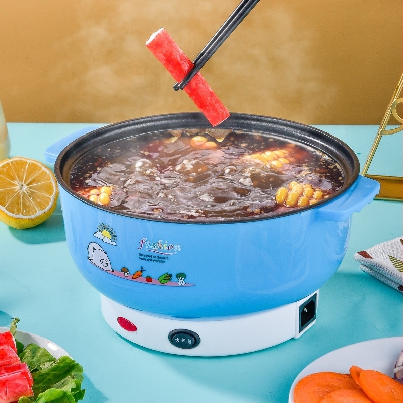 Elektromos főzőedény, 2–3 L kapacitás, <800 W, műanyag külső és rozsdamentes acél belső, 3–4 személyre