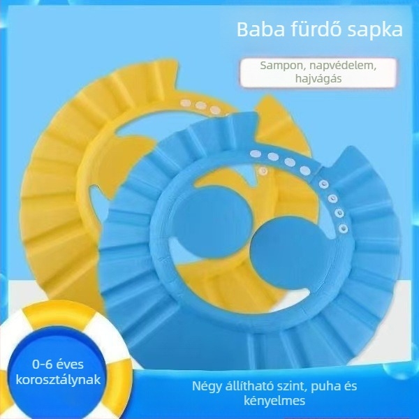 Sampontakaró sapka, PVC anyag, többször használható, logónyomtatás engedélyezett, hivatalos magánmárkával