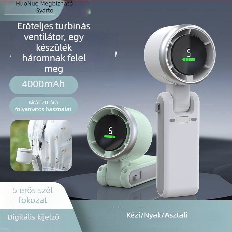 2025-ös új ultra gyors kézi lapát nélküli mini ventilátor