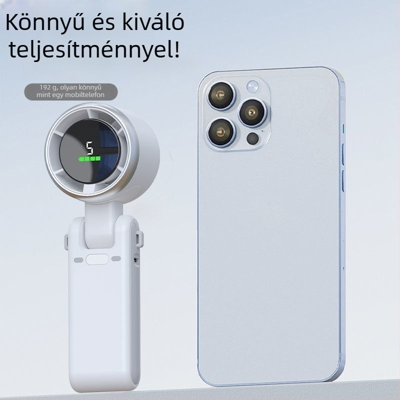 2025-ös új ultra gyors kézi lapát nélküli mini ventilátor