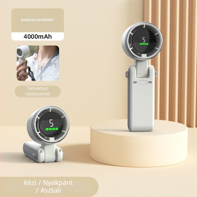 2025-ös új ultra gyors kézi lapát nélküli mini ventilátor
