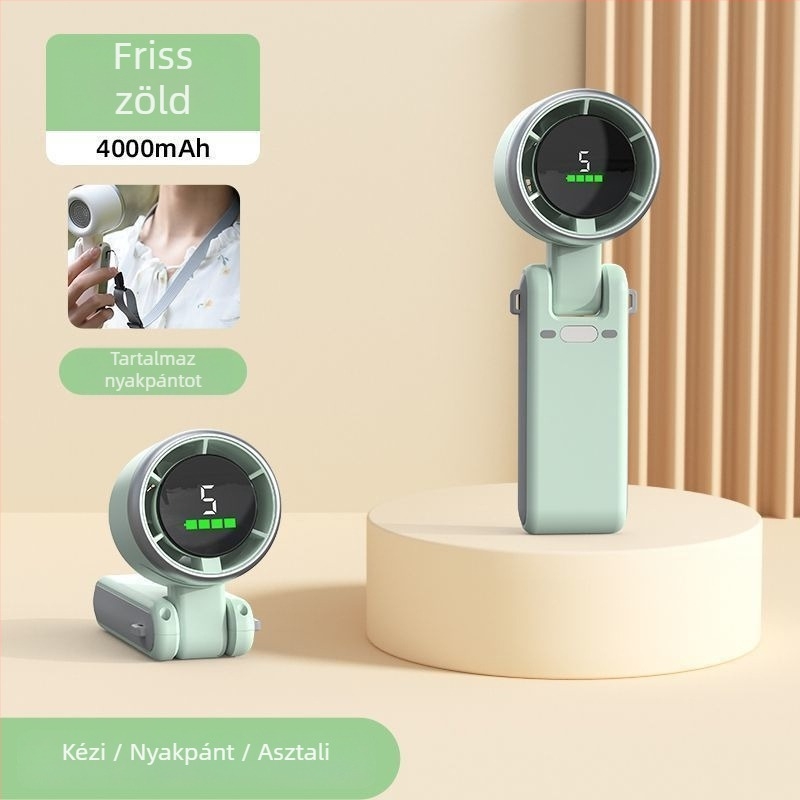2025-ös új ultra gyors kézi lapát nélküli mini ventilátor
