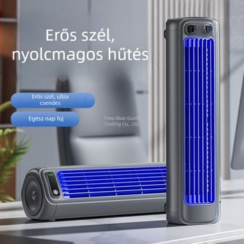 Lápát nélküli állóventilátor, modell M60, USB tápellátás, távirányító, brushless motor, többszintű beállítás