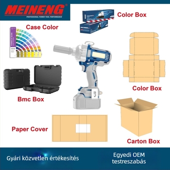 Meineng elektromos hajszárító, Modell 9025, hálózati tápegység, 220V