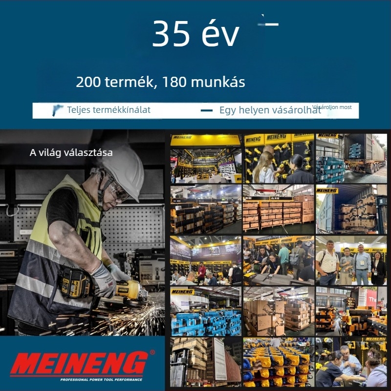 Meineng elektromos hajszárító, Modell 9025, hálózati tápegység, 220V