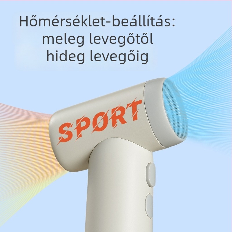 Mini hordozható USB újratölthető turbóventilátor kültéri használatra