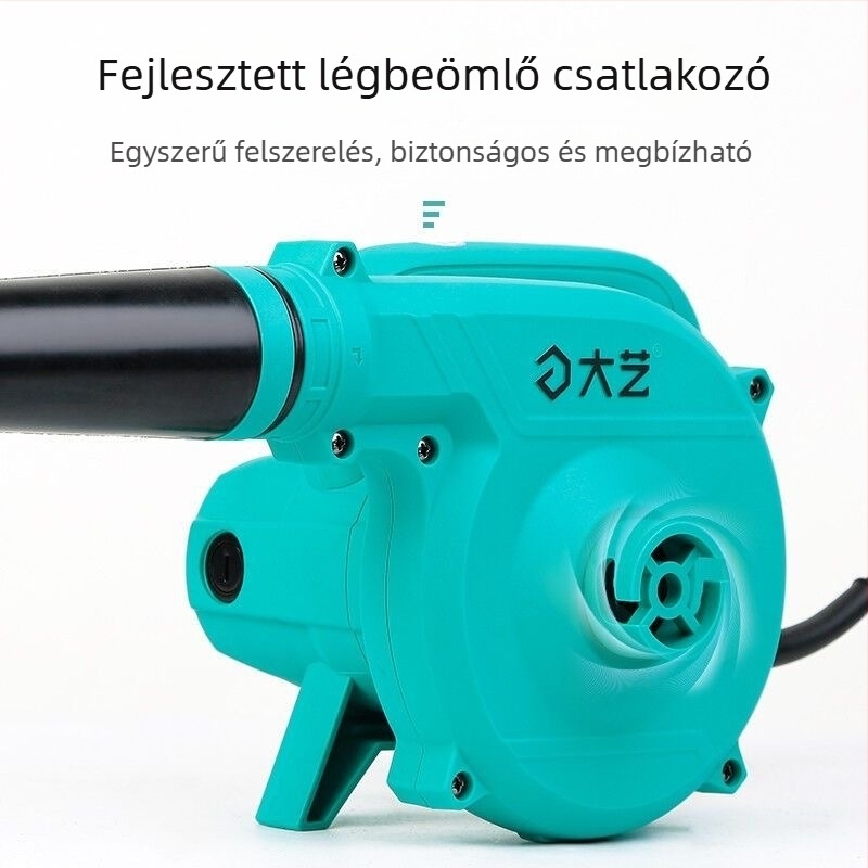 Dayi Nagy teljesítményű háztartási levegőfújó – hálózati tápellátás, 220V, AC egyfázis/DC 250V+, nincs porszívó