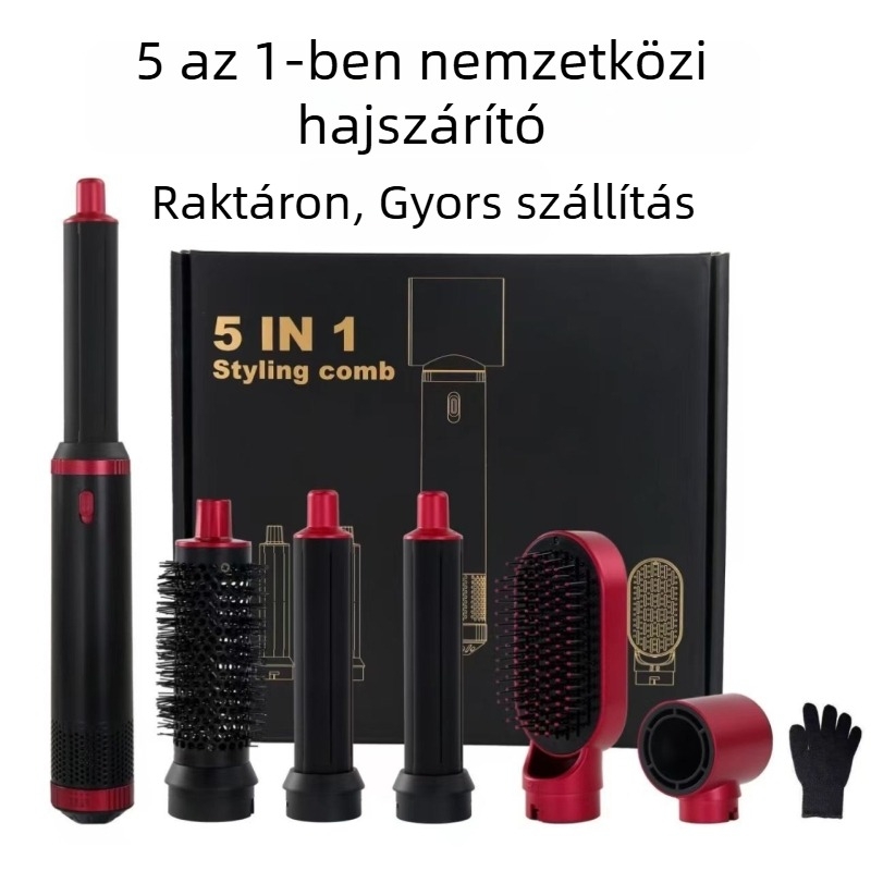 All-in-One hajszárító és formázó eszköz, modell D-55, kefe nélküli motor, 850W, 110V, 3 sebességű légáramlat