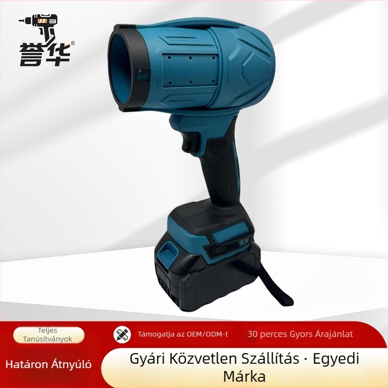 Ipari szintű fúvóventilátor akkumulátoros lítium-ion, 21V névleges, feszültségtartomány AC 50–250V, Makita-sorozat