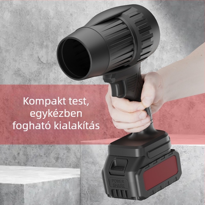 Kábel nélküli lítium-ionos blower autóhoz és otthonhoz, nagy teljesítmény, 220V névleges, újratölthető
