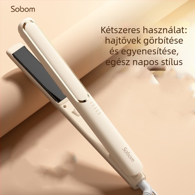 SOBOM kettős funkciójú hajvasaló és göndörítő kerámia hengerrel, 16-20 mm, 220V, 50W