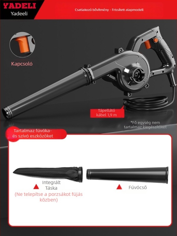 Mini PC porfúvó, ipari 220V