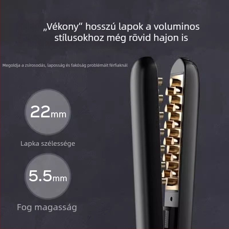 Yaruishi Mini Kukoricas Hajgöndörítő Száraz Hajra – Égésmentes, Gyors Formázás (<1 perc), 220V, 25W