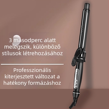 Kerámiabetéttel rendelkező hajcsavaró vas (kábeles üzemmód, 220V, 20W)