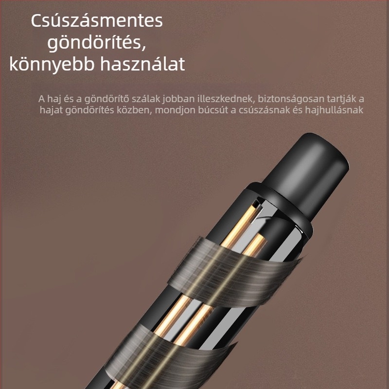 Kerámiabetéttel rendelkező hajcsavaró vas (kábeles üzemmód, 220V, 20W)