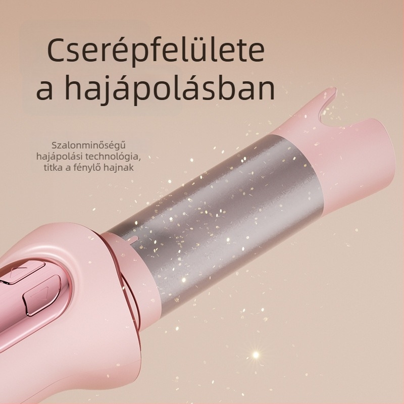 Hajsütővas kerámiabevonattal, vezetékes AC tápegység, 3 hőmérséklet-beállítás, 35W