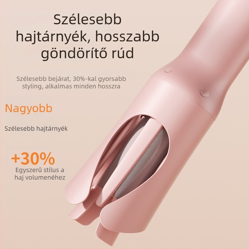 Hajsütővas kerámiabevonattal, vezetékes AC tápegység, 3 hőmérséklet-beállítás, 35W