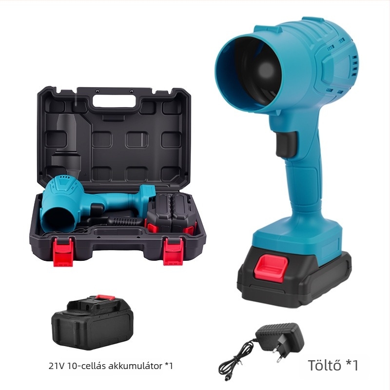 Qingwei 21V újratölthető lítium akkumulátoros kézi fúvó vákuum funkcióval, vezeték nélküli