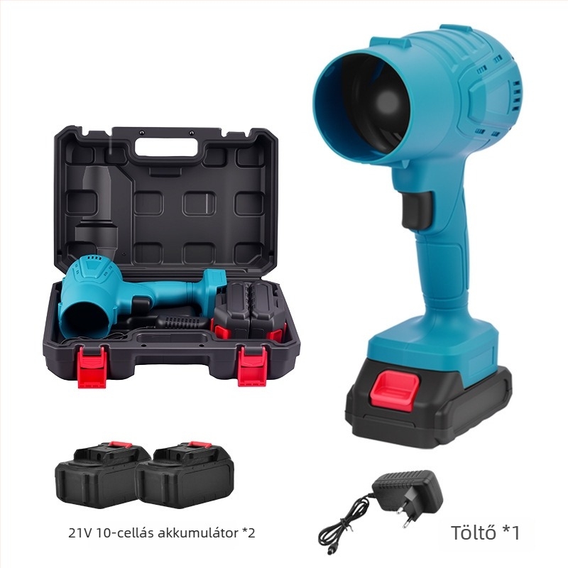 Qingwei 21V újratölthető lítium akkumulátoros kézi fúvó vákuum funkcióval, vezeték nélküli