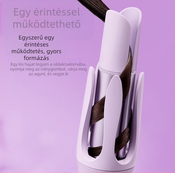 Lena automata hajgöndörítővas, 3. generáció, negatív ion, turmalin kerámia vezető, vezetékes áramellátás, 45W, 220V