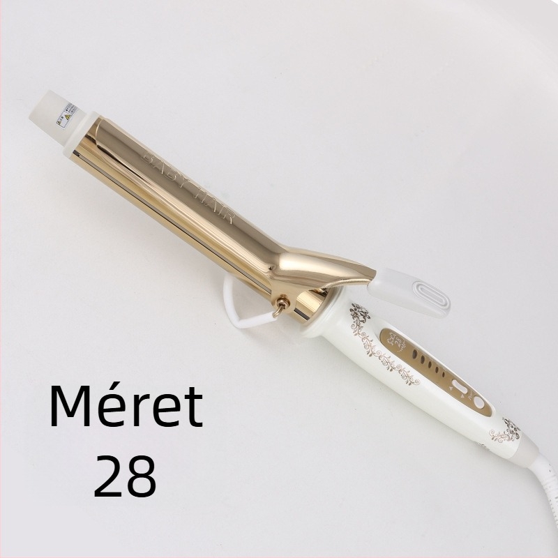 BABYHAIR hajgöndörítő vas, kerámia fűtőelem, 10 hőmérsékleti szint, 50W, 110–240V, stílus 1–2 perc alatt