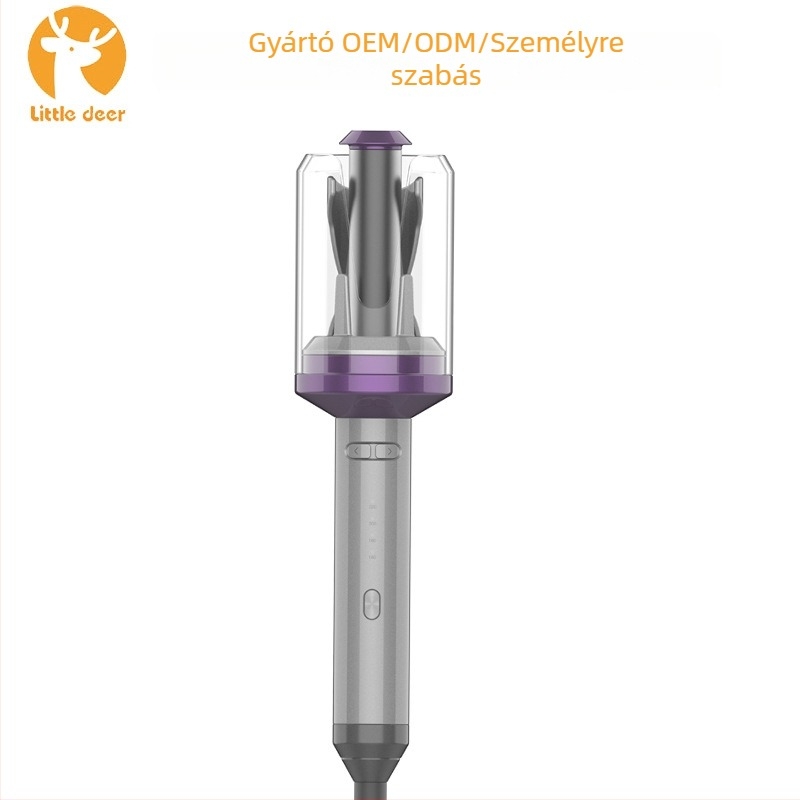 Turmalin-kerámiás hajgöndörítő vas, átmérője 31 mm felett, 4-lépéses hőmérséklet-szabályozás, 36 W, 220 V