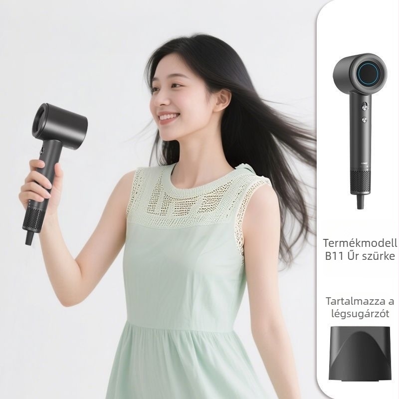 Bowwei B16 Hajszárító, brushless motor, 1600W, meleg/hideg levegő, negatív ionok