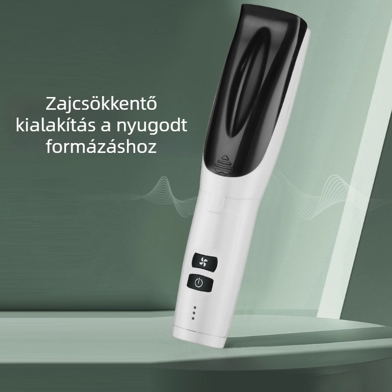 Hajvágó készülék halk szívófunkcióval, újratölthető, vízálló, brushless motor, kerámia pengék