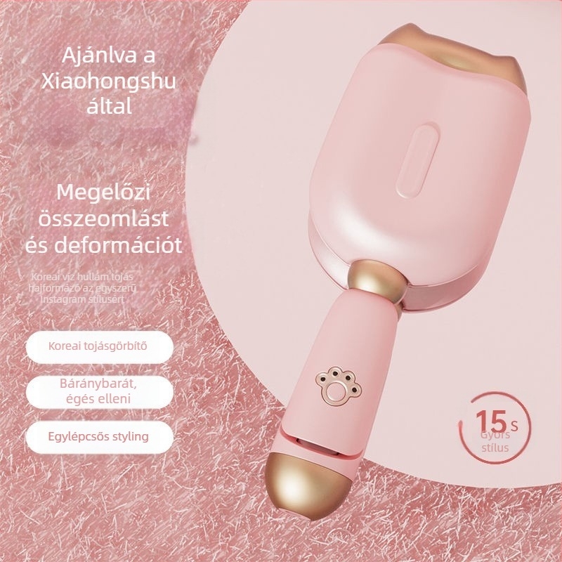Hajvasaló turmalin-kerámiával, 10 lépéses hőmérséklet-szabályozás, vezetékes AC táplálás, 42W, digitális kijelző