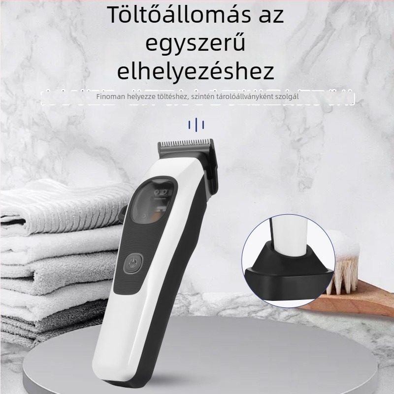 DLC pengés elektromos hajvágó – brushless motor, 7,5 W, újratölthető, hordozható
