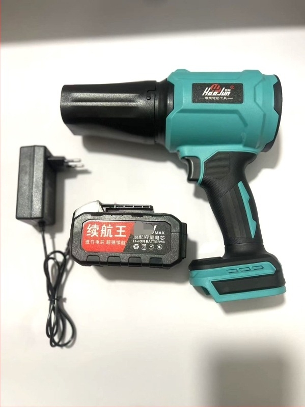 Haojun újratölthető Li-ion akkumulátoros fúvó, 21V, 16,8–21V tartomány, Li-ion sorozat