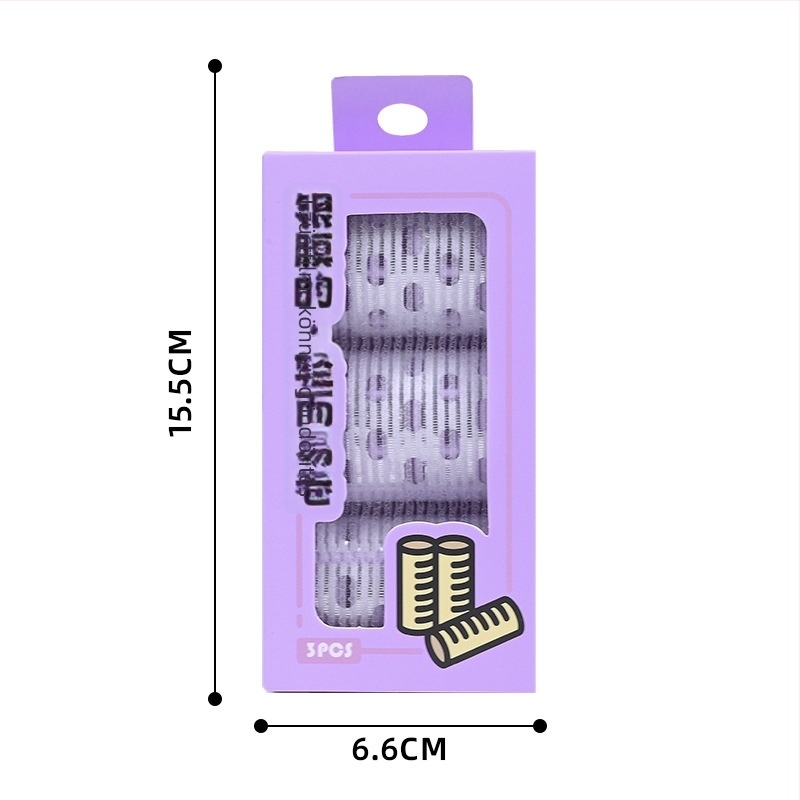 Öntapadós hajtekercsek, PP és nylon, Youyouyipin márka, mindennapi használatra.