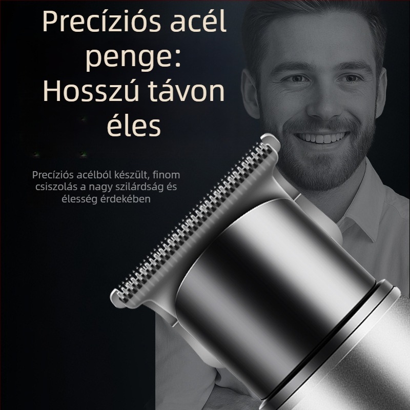 Hajvágó DQ-8408 | Újratölthető, Rozsdamentes acél pengék, Beépített 800–1000 mAh akkumulátor, Üzemidő 1–3 óra