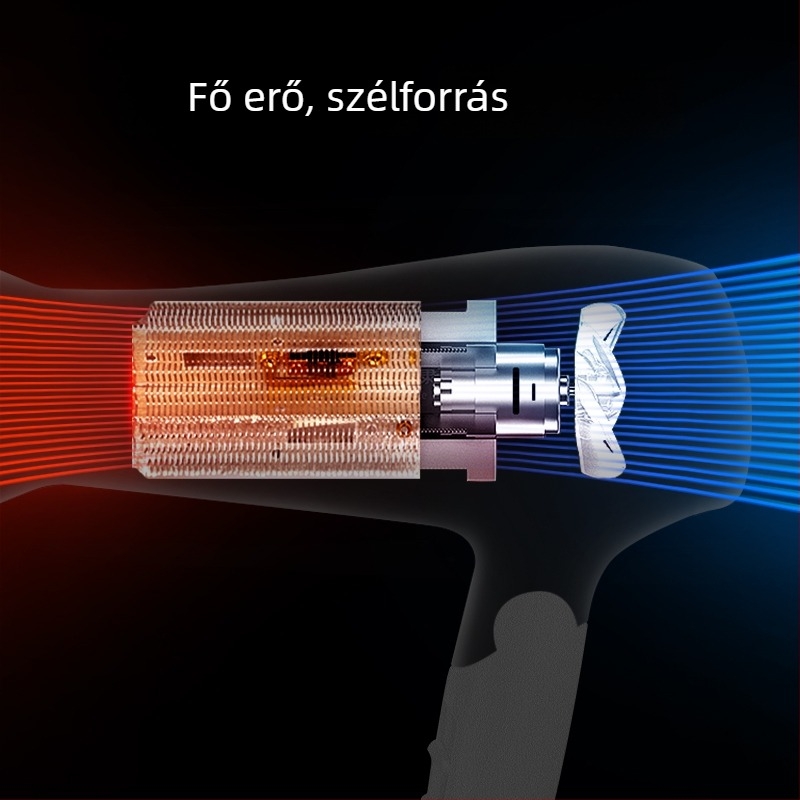 Hajszárító 1626, 2000W, hideg/meleg levegő, 3 fokozatú légáram