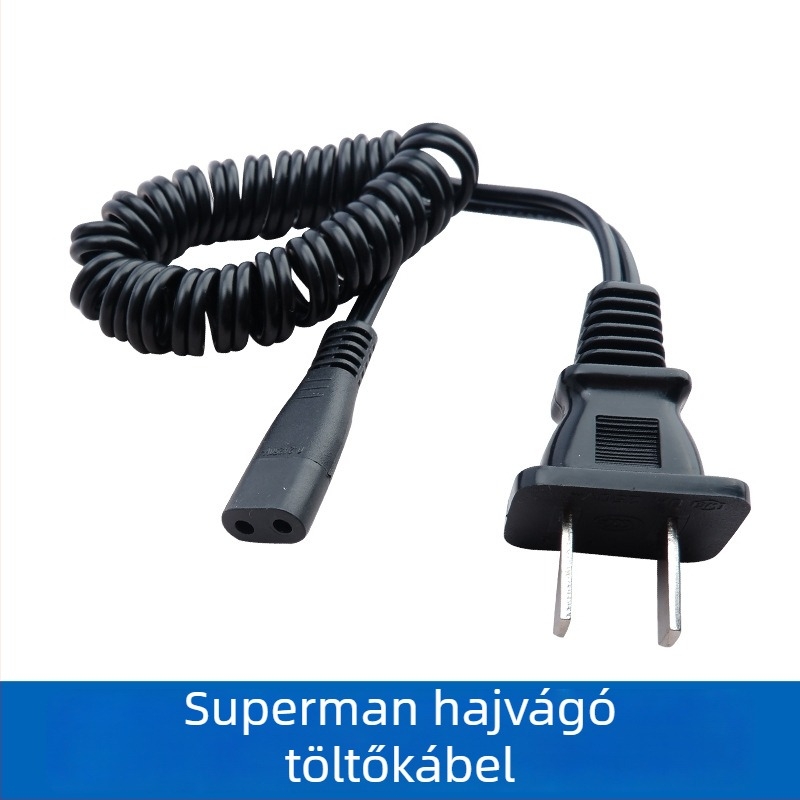 Superman RC531/521/530/520 elektromos hajvágó — univerzális töltőkábel