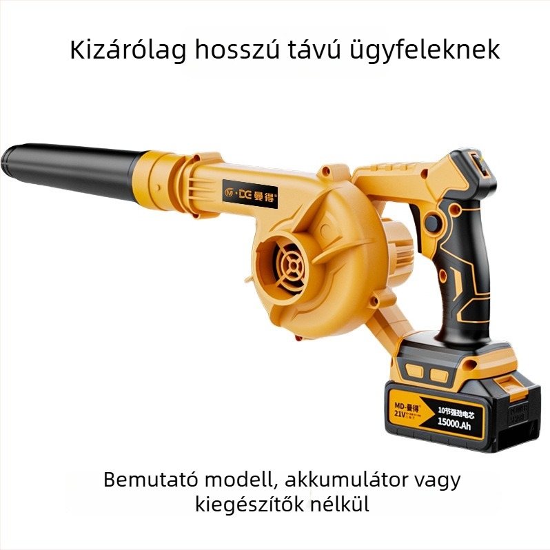 Nagy teljesítményű ipari lítium-akkumulátoros fúvóberendezés – 21V, vákuumfunkció nélkül